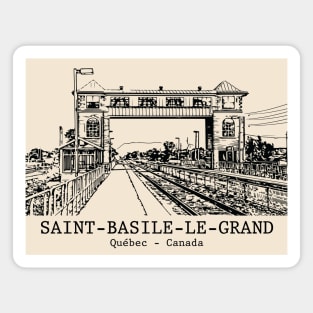 Saint-Basile-le-Grand - Québec Magnet